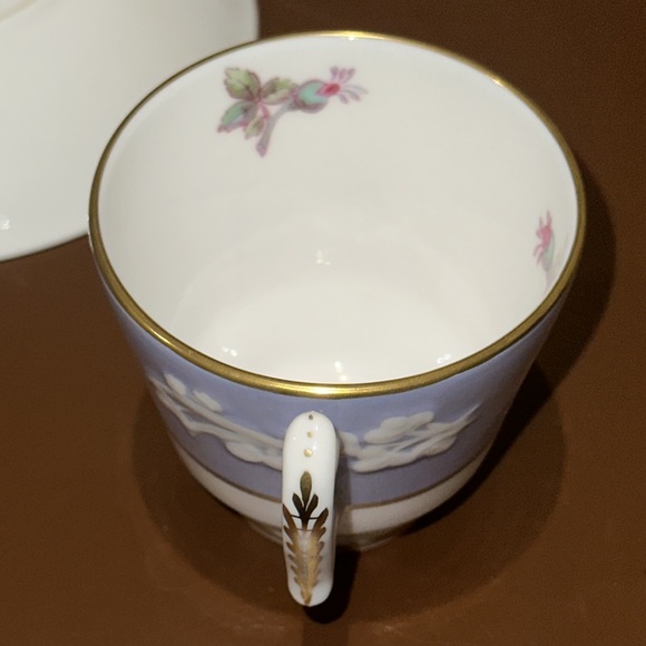 Spode Bone China England Maritime Rose R.4118 Saucer & Teacup - Picture 6 of 6